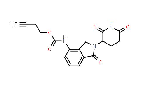 1680212-44-5 | but-3-ynyl N-[2-(2,6-dioxo-3-piperidyl)-1-oxo-isoindolin-4-yl]carbamate