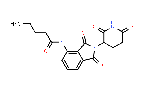 444287-75-6 | N-[2-(2,6-dioxo-3-piperidyl)-1,3-dioxo-isoindolin-4-yl]pentanamide