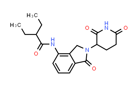 2321293-17-6 | N-[2-(2,6-dioxo-3-piperidyl)-1-oxo-isoindolin-4-yl]-2-ethyl-butanamide