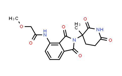 444288-45-3 | 2-methoxy-N-[2-(3-methyl-2,6-dioxo-3-piperidyl)-1,3-dioxo-isoindolin-4-yl]acetamide