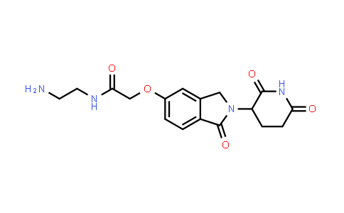 MC853109 | 2694727-76-7 | N-(2-aminoethyl)-2-[2-(2,6-dioxo-3-piperidyl)-1-oxo-isoindolin-5-yl]oxy-acetamide