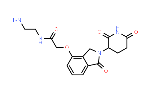 2703769-19-9 | N-(2-aminoethyl)-2-[2-(2,6-dioxo-3-piperidyl)-1-oxo-isoindolin-4-yl]oxy-acetamide