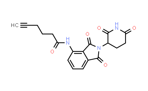 2798772-81-1 | N-[2-(2,6-dioxo-3-piperidyl)-1,3-dioxo-isoindolin-4-yl]hex-5-ynamide
