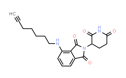 MC853148 | 2940935-13-5 | 2-(2,6-dioxo-3-piperidyl)-4-(hept-6-ynylamino)isoindoline-1,3-dione