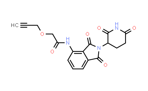 2940934-57-4 | N-[2-(2,6-dioxo-3-piperidyl)-1,3-dioxo-isoindolin-4-yl]-2-prop-2-ynoxy-acetamide
