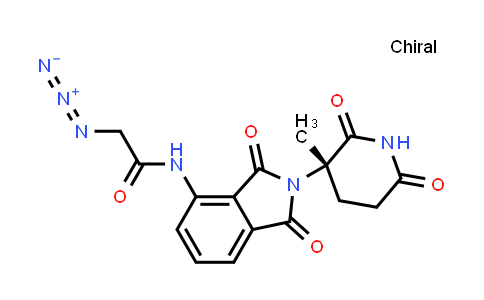 903890-76-6 | 2-azido-N-[2-[(3S)-3-methyl-2,6-dioxo-3-piperidyl]-1,3-dioxo-isoindolin-4-yl]acetamide