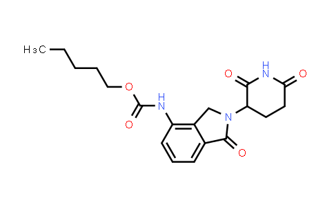 1492901-75-3 | pentyl N-[2-(2,6-dioxo-3-piperidyl)-1-oxo-isoindolin-4-yl]carbamate