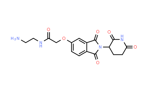 2703775-08-8 | N-(2-aminoethyl)-2-[2-(2,6-dioxo-3-piperidyl)-1,3-dioxo-isoindolin-5-yl]oxy-acetamide