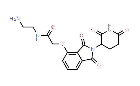 1950635-11-6 | N-(2-aminoethyl)-2-[2-(2,6-dioxo-3-piperidyl)-1,3-dioxo-isoindolin-4-yl]oxy-acetamide