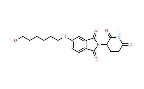 2493431-00-6 | 2-(2,6-dioxo-3-piperidyl)-5-(6-hydroxyhexoxy)isoindoline-1,3-dione