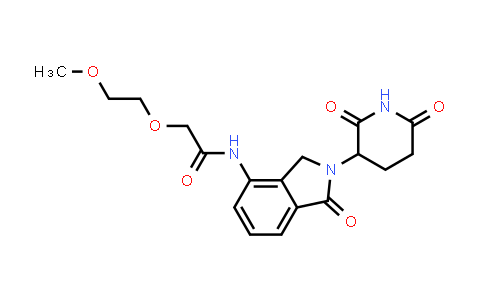 2319491-54-6 | N-[2-(2,6-dioxo-3-piperidyl)-1-oxo-isoindolin-4-yl]-2-(2-methoxyethoxy)acetamide