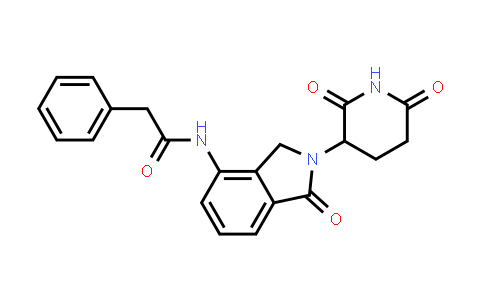 2321703-76-6 | N-[2-(2,6-dioxo-3-piperidyl)-1-oxo-isoindolin-4-yl]-2-phenyl-acetamide