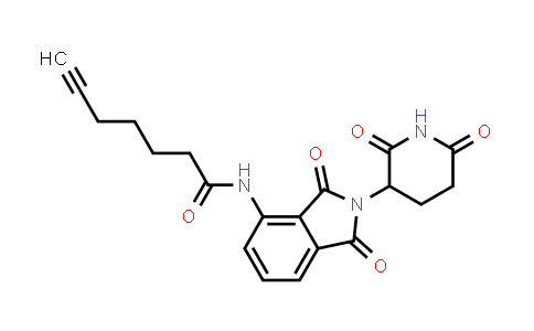 2798772-83-3 | N-[2-(2,6-dioxo-3-piperidyl)-1,3-dioxo-isoindolin-4-yl]hept-6-ynamide