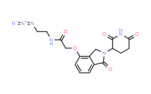 2651997-03-2 | N-(2-azidoethyl)-2-[2-(2,6-dioxo-3-piperidyl)-1-oxo-isoindolin-4-yl]oxy-acetamide