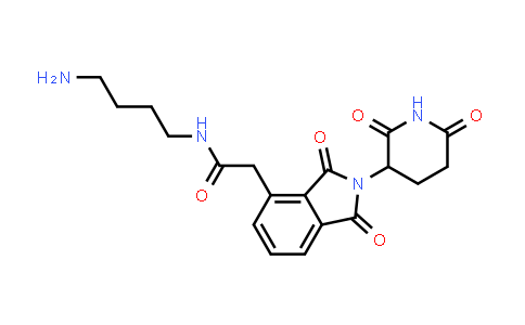 1957236-04-2 | N-(4-aminobutyl)-2-[2-(2,6-dioxo-3-piperidyl)-1,3-dioxo-isoindolin-4-yl]acetamide