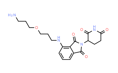 MC853464 | 2357111-55-6 | 4-[3-(3-aminopropoxy)propylamino]-2-(2,6-dioxo-3-piperidyl)isoindoline-1,3-dione