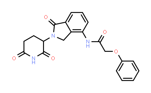 MC853505 | 2319514-20-8 | N-[2-(2,6-dioxo-3-piperidyl)-1-oxo-isoindolin-4-yl]-2-phenoxy-acetamide