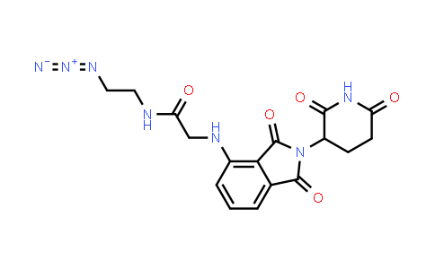 MC853544 | 2716122-30-2 | N-(2-azidoethyl)-2-[[2-(2,6-dioxo-3-piperidyl)-1,3-dioxo-isoindolin-4-yl]amino]acetamide