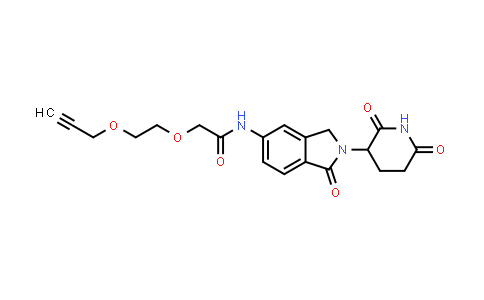 2940936-81-0 | N-[2-(2,6-dioxo-3-piperidyl)-1-oxo-isoindolin-5-yl]-2-(2-prop-2-ynoxyethoxy)acetamide