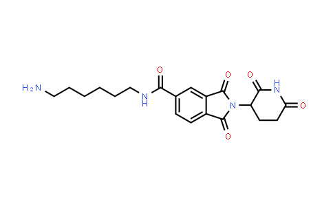 1950635-17-2 | N-(6-aminohexyl)-2-(2,6-dioxo-3-piperidyl)-1,3-dioxo-isoindoline-5-carboxamide