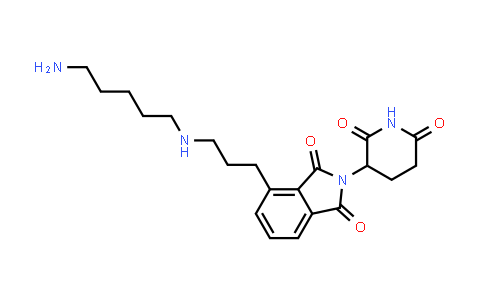 2357109-06-7 | 4-[3-(5-aminopentylamino)propyl]-2-(2,6-dioxo-3-piperidyl)isoindoline-1,3-dione