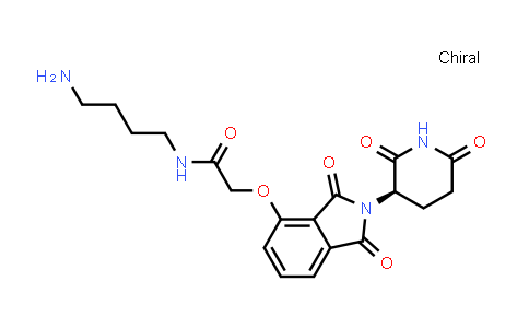 1957236-40-6 | N-(4-aminobutyl)-2-[2-[(3R)-2,6-dioxo-3-piperidyl]-1,3-dioxo-isoindolin-4-yl]oxy-acetamide