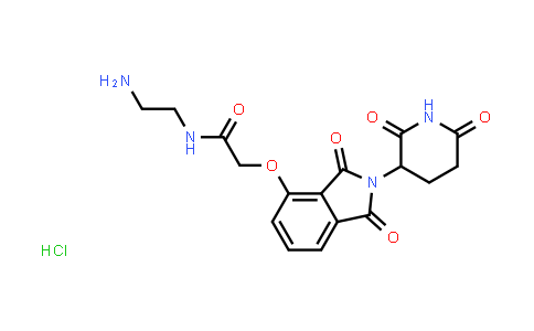 2341841-02-7 | N-(2-aminoethyl)-2-[2-(2,6-dioxo-3-piperidyl)-1,3-dioxo-isoindolin-4-yl]oxy-acetamide;hydrochloride