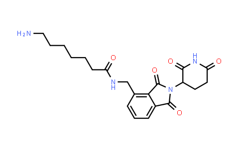 MC853708 | 444289-14-9 | 7-amino-N-[[2-(2,6-dioxo-3-piperidyl)-1,3-dioxo-isoindolin-4-yl]methyl]heptanamide
