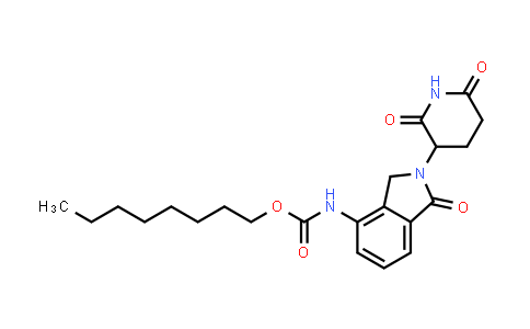1492901-59-3 | octyl N-[2-(2,6-dioxo-3-piperidyl)-1-oxo-isoindolin-4-yl]carbamate