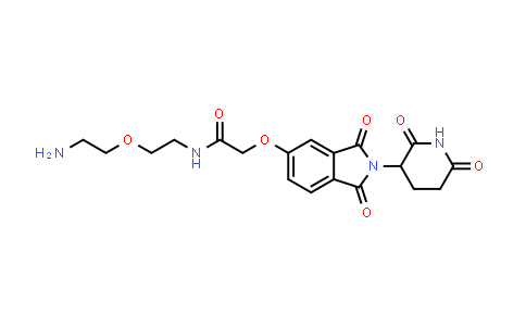 MC853751 | 2680531-21-7 | N-[2-(2-aminoethoxy)ethyl]-2-[2-(2,6-dioxo-3-piperidyl)-1,3-dioxo-isoindolin-5-yl]oxy-acetamide