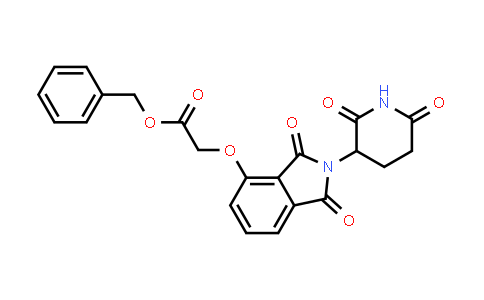 2022182-56-3 | benzyl 2-[2-(2,6-dioxo-3-piperidyl)-1,3-dioxo-isoindolin-4-yl]oxyacetate