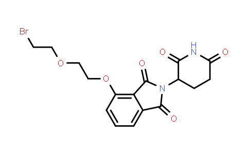 MC853824 | 2882094-30-4 | 4-[2-(2-bromoethoxy)ethoxy]-2-(2,6-dioxo-3-piperidyl)isoindoline-1,3-dione