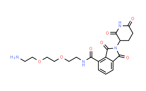 2263900-96-3 | N-[2-[2-(2-aminoethoxy)ethoxy]ethyl]-2-(2,6-dioxo-3-piperidyl)-1,3-dioxo-isoindoline-4-carboxamide