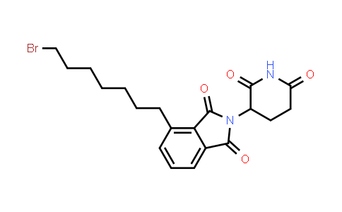 MC853937 | 2940937-72-2 | 4-(7-bromoheptyl)-2-(2,6-dioxo-3-piperidyl)isoindoline-1,3-dione