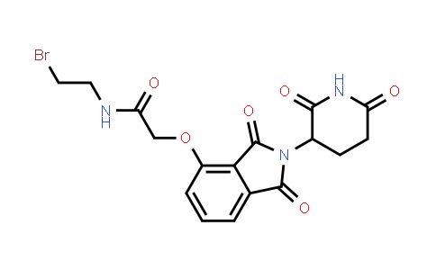 2940938-25-8 | N-(2-bromoethyl)-2-[2-(2,6-dioxo-3-piperidyl)-1,3-dioxo-isoindolin-4-yl]oxy-acetamide