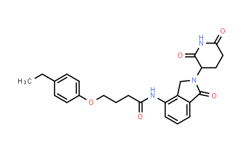 2319394-46-0 | N-[2-(2,6-dioxo-3-piperidyl)-1-oxo-isoindolin-4-yl]-4-(4-ethylphenoxy)butanamide