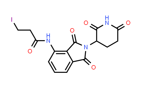 2703834-47-1 | N-[2-(2,6-dioxo-3-piperidyl)-1,3-dioxo-isoindolin-4-yl]-3-iodo-propanamide