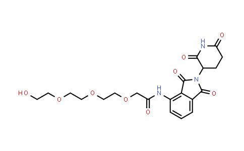 2561411-32-1 | N-[2-(2,6-dioxo-3-piperidyl)-1,3-dioxo-isoindolin-4-yl]-2-[2-[2-(2-hydroxyethoxy)ethoxy]ethoxy]acetamide