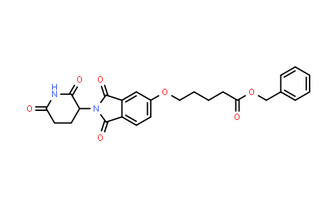2226301-23-9 | benzyl 5-[2-(2,6-dioxo-3-piperidyl)-1,3-dioxo-isoindolin-5-yl]oxypentanoate