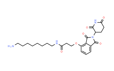 MC854244 | 2743431-96-9 | N-(8-aminooctyl)-3-[2-(2,6-dioxo-3-piperidyl)-1,3-dioxo-isoindolin-4-yl]oxy-propanamide