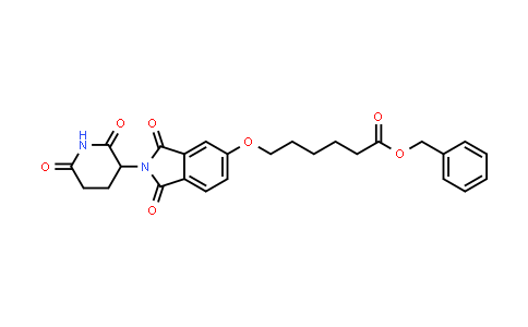 DY854297 | 2226299-20-1 | benzyl 6-[2-(2,6-dioxo-3-piperidyl)-1,3-dioxo-isoindolin-5-yl]oxyhexanoate