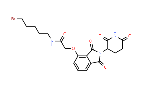 2940934-90-5 | N-(5-bromopentyl)-2-[2-(2,6-dioxo-3-piperidyl)-1,3-dioxo-isoindolin-4-yl]oxy-acetamide