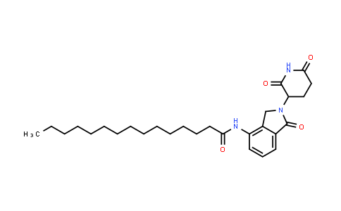 MC854330 | 1492901-54-8 | N-[2-(2,6-dioxo-3-piperidyl)-1-oxo-isoindolin-4-yl]pentadecanamide