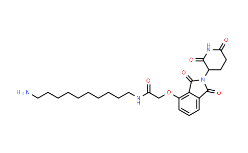 2460022-55-1 | N-(10-aminodecyl)-2-[2-(2,6-dioxo-3-piperidyl)-1,3-dioxo-isoindolin-4-yl]oxy-acetamide