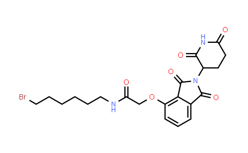 2940937-78-8 | N-(6-bromohexyl)-2-[2-(2,6-dioxo-3-piperidyl)-1,3-dioxo-isoindolin-4-yl]oxy-acetamide