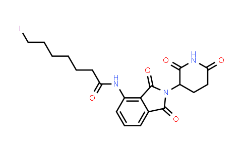 2703834-54-0 | N-[2-(2,6-dioxo-3-piperidyl)-1,3-dioxo-isoindolin-4-yl]-7-iodo-heptanamide