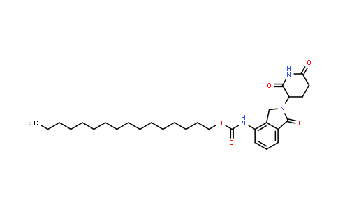 1492901-64-0 | hexadecyl N-[2-(2,6-dioxo-3-piperidyl)-1-oxo-isoindolin-4-yl]carbamate