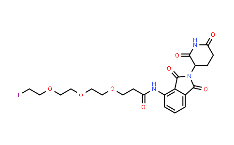 2260755-85-7 | N-[2-(2,6-dioxo-3-piperidyl)-1,3-dioxo-isoindolin-4-yl]-3-[2-[2-(2-iodoethoxy)ethoxy]ethoxy]propanamide