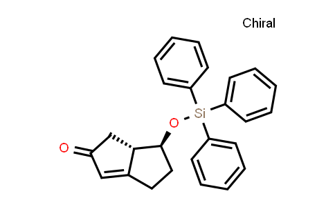 CAS No. 2410639-38-0, (6S,6aS)-6-triphenylsilyloxy-4,5,6,6a-tetrahydro-1H-pentalen-2-one