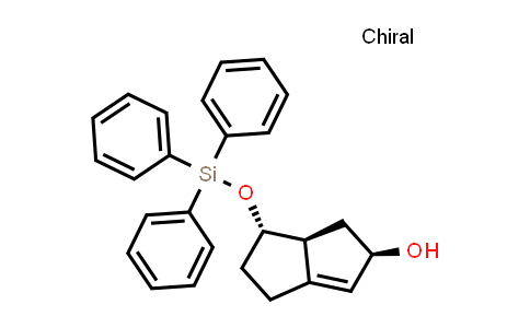 CAS No. 2410639-39-1, (2R,6S,6aS)-6-triphenylsilyloxy-1,2,4,5,6,6a-hexahydropentalen-2-ol